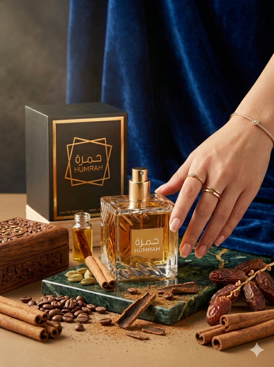 HUMRAH – El perfume acanelado que deja huella