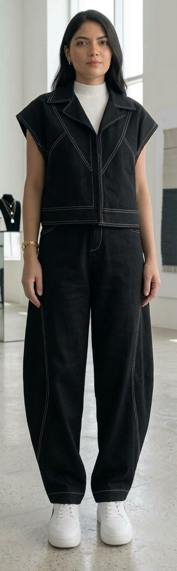 El conjunto perfecto: estructura, cuerpo y el ajuste ideal hasta la talla 42.