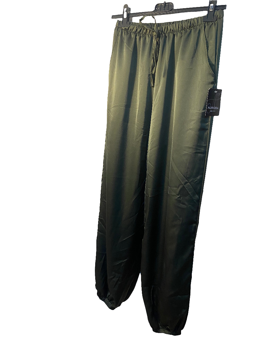 Pantalones satinados