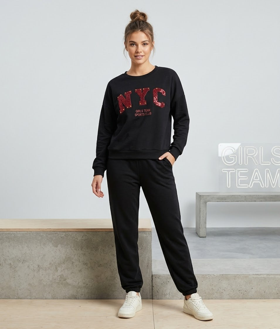 Conjunto Chándal "NYC Girls"  | Estilo Urbano y Comodidad