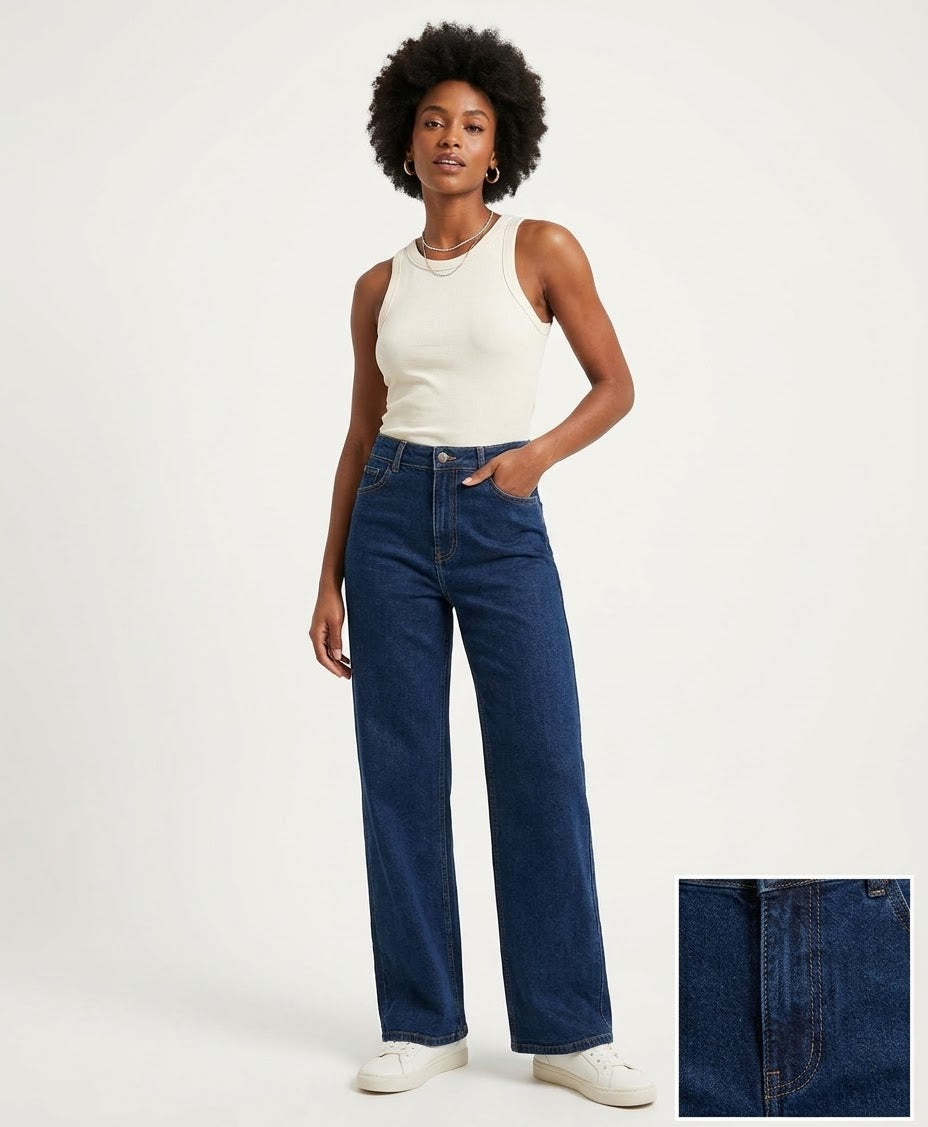 Vaquero Denim Recto EFECTO TIPAZO – Estilo & Comodidad