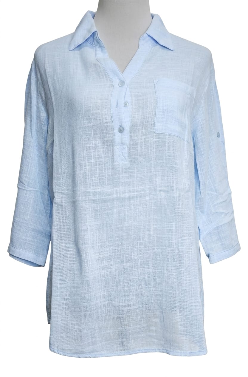 Camisa Sofía  para mujeres reales
