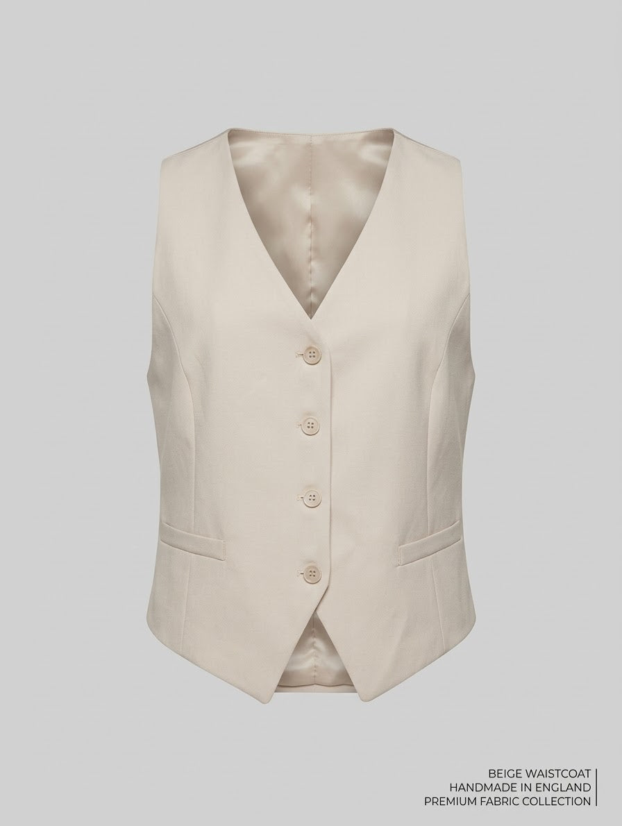 Chaleco Clásico Sastrería – Elegancia Versátil y Atemporal  talla única