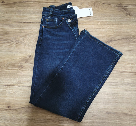Jeans   cintura cruzada