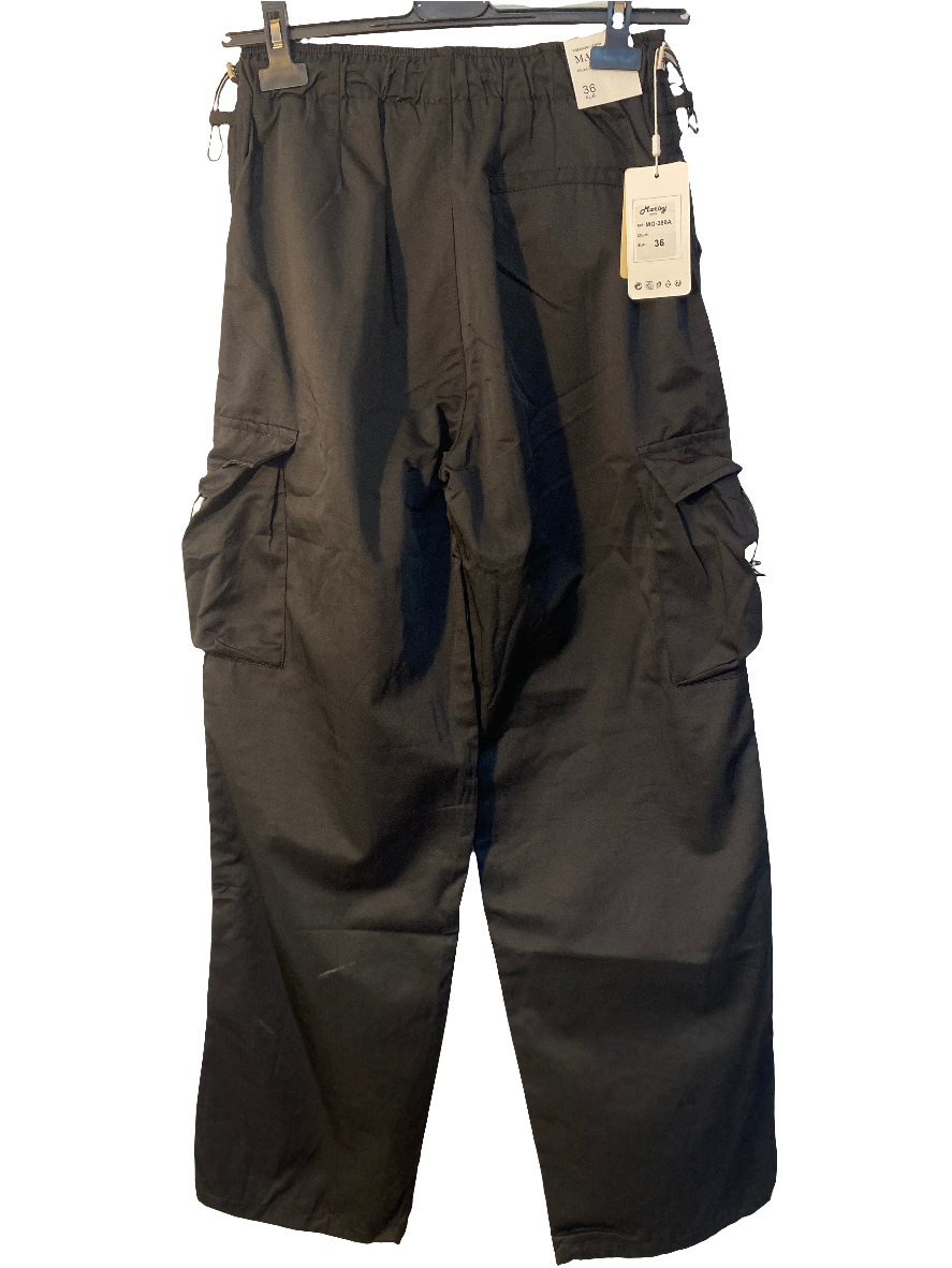 Pantalones cargo  negro