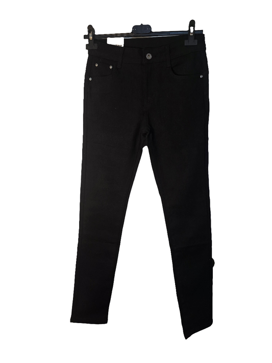 Pantalón negro recto