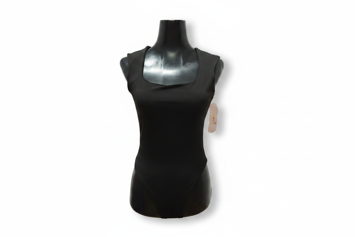 Body Negro Licra Fría