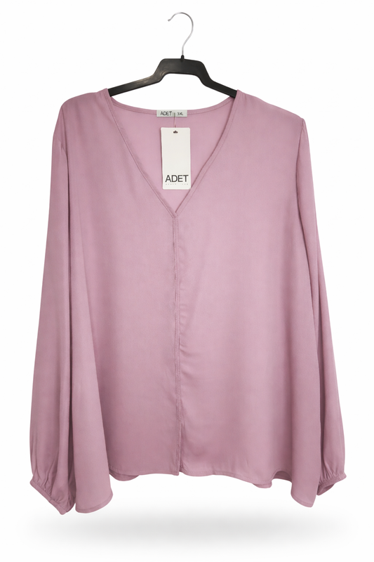 Blusa Curvi Rosa Empolvado – 3XL